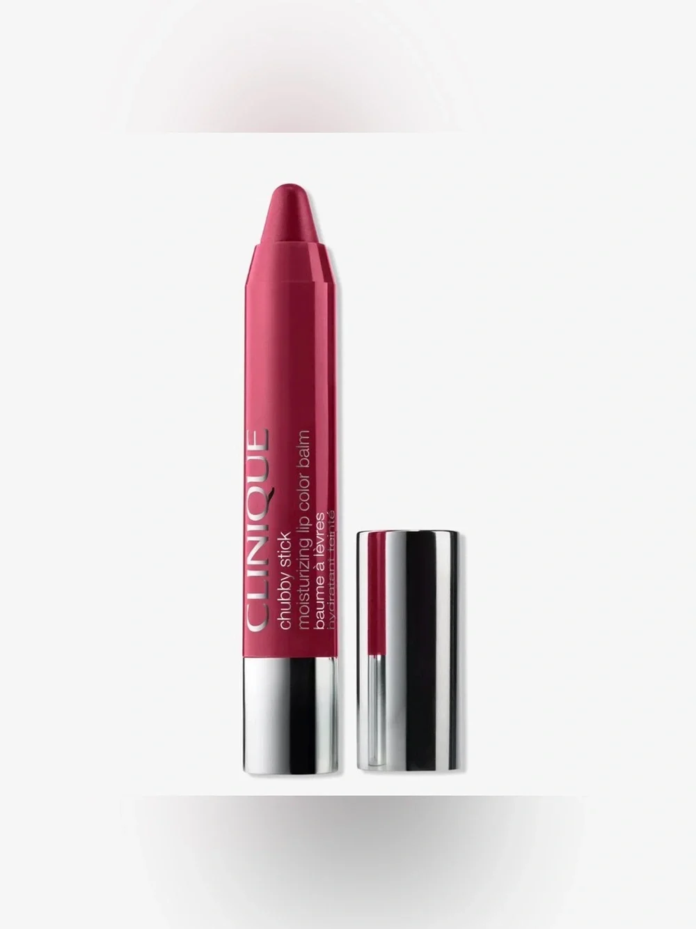 Clinique Chubby Stick Moisturizing Lip Color Balm — Super Strawberry (Deep Pink)